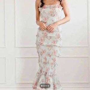 V. Chapman Geranium Dress- Tapestry Rose